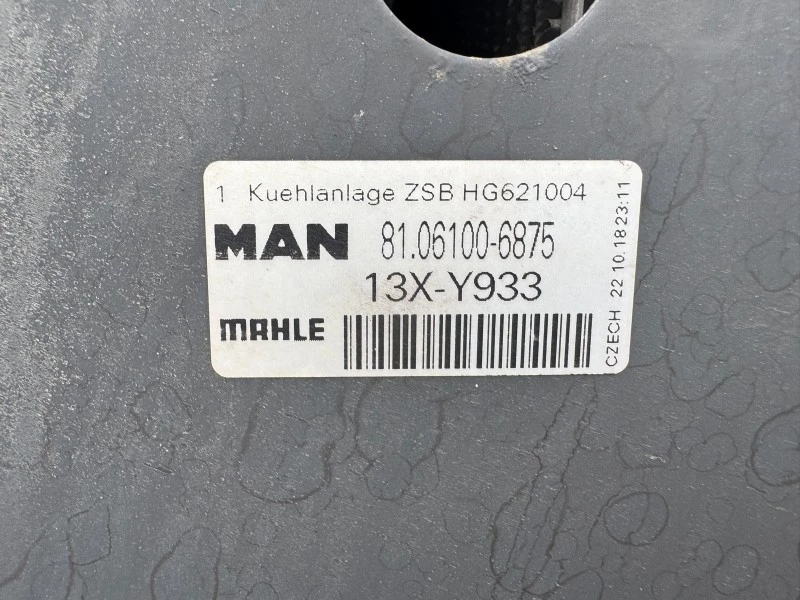 MAN - 81.06100-6875 COOLING SYSTEM D20/D26 immagine 4