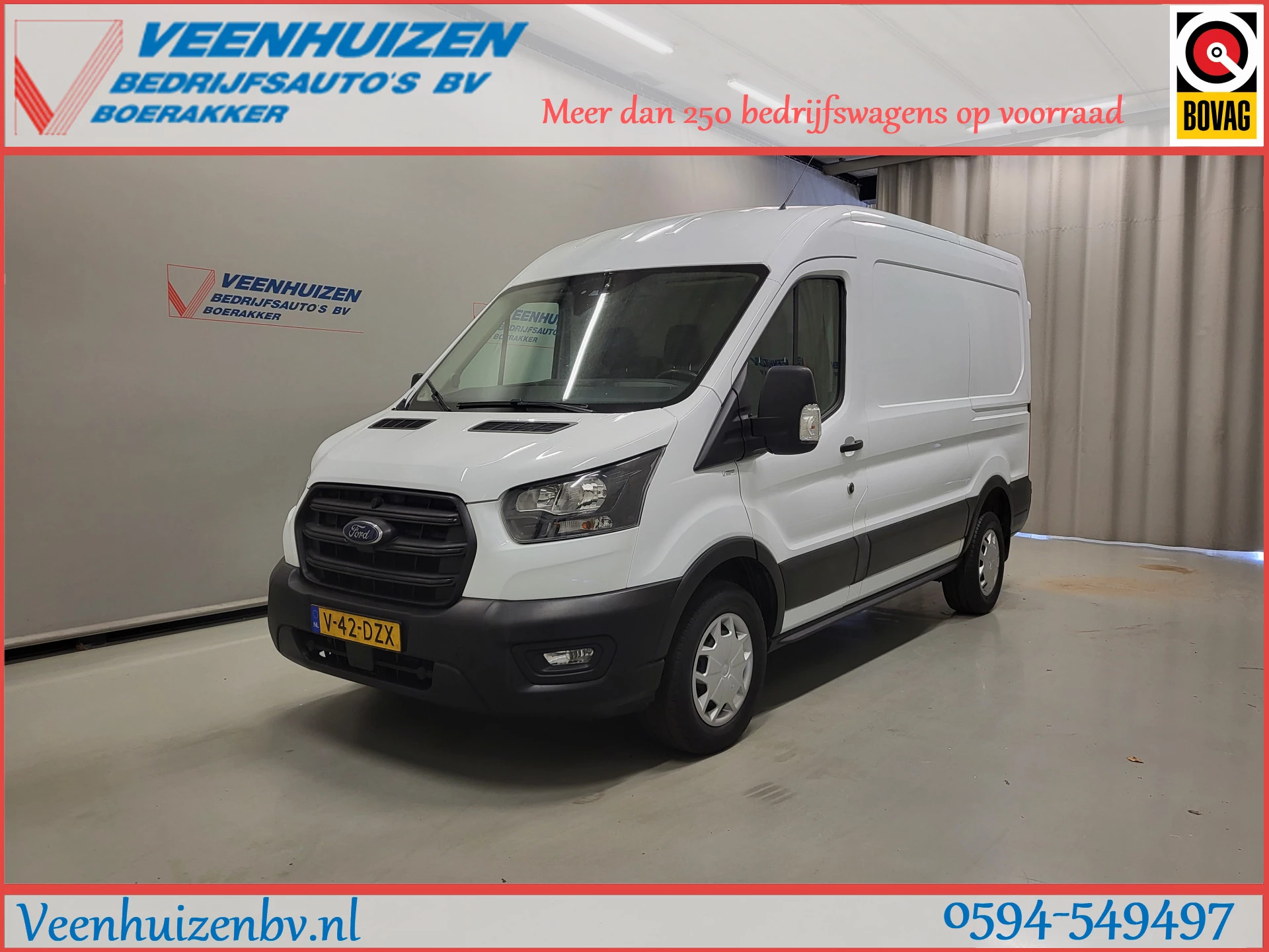 Ford Transit 2024 - 2.0TDCI L2/H2 Trekhaak Euro 6! afbeelding 1