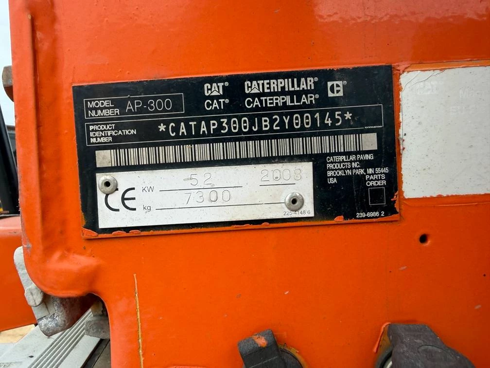 Cat 2008 - AP 300 afbeelding 15