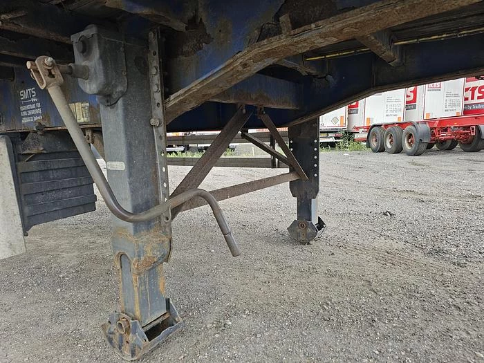 Pacton 3 AXLE FLATBED TRAILER BPW DRUM 2004 zdjęcie 11