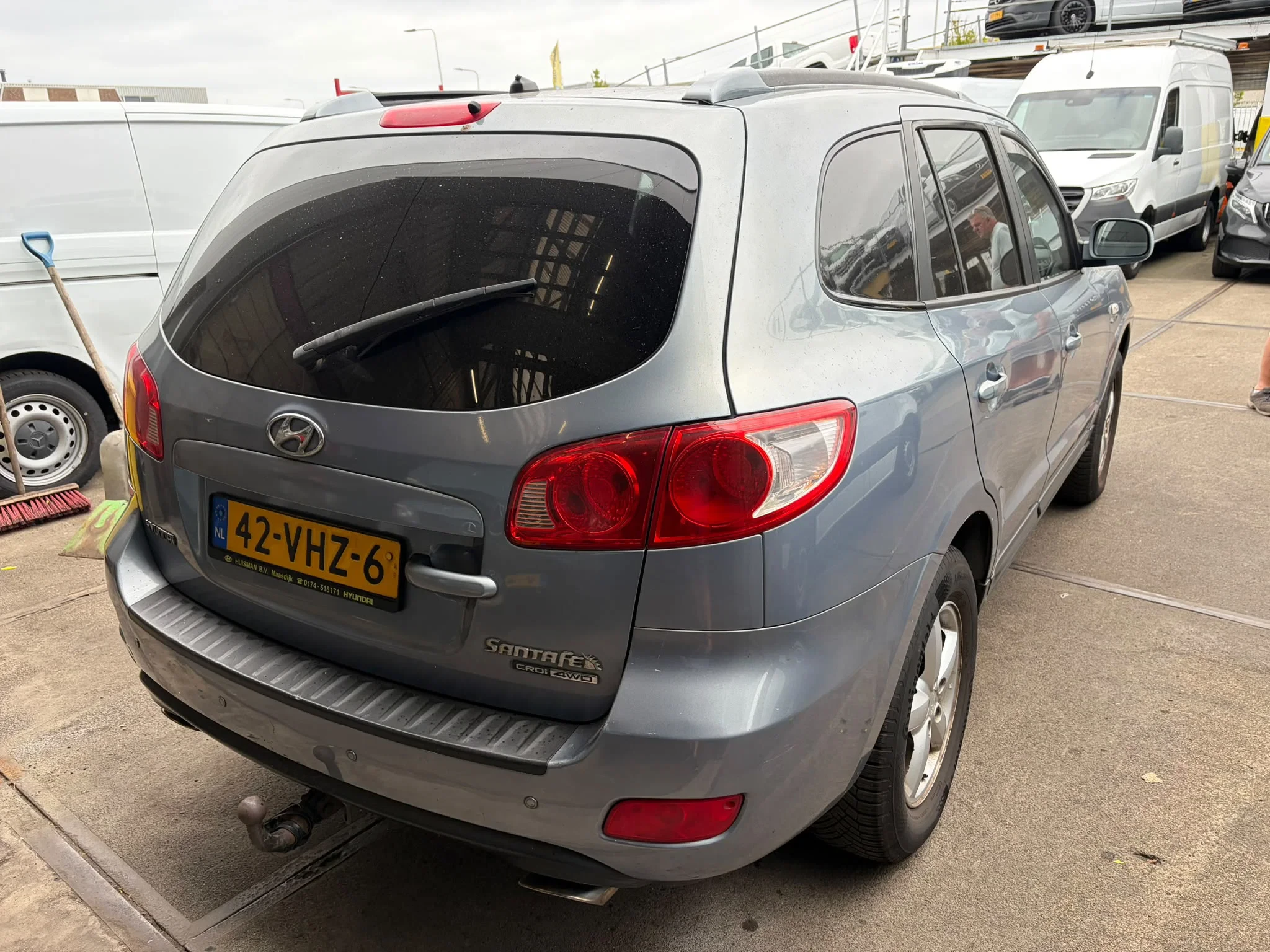 Hyundai Santa Fe 2007 - 2.2 CRDI 4WD VAN afbeelding 4