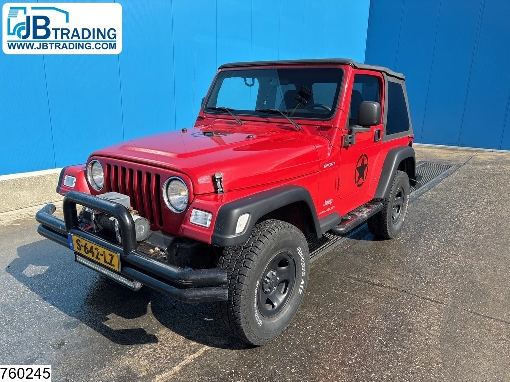 Jeep Wrangler 2006 - 4.0i Soft cabrio 4x4 4x4, Winch, Automatic afbeelding 1