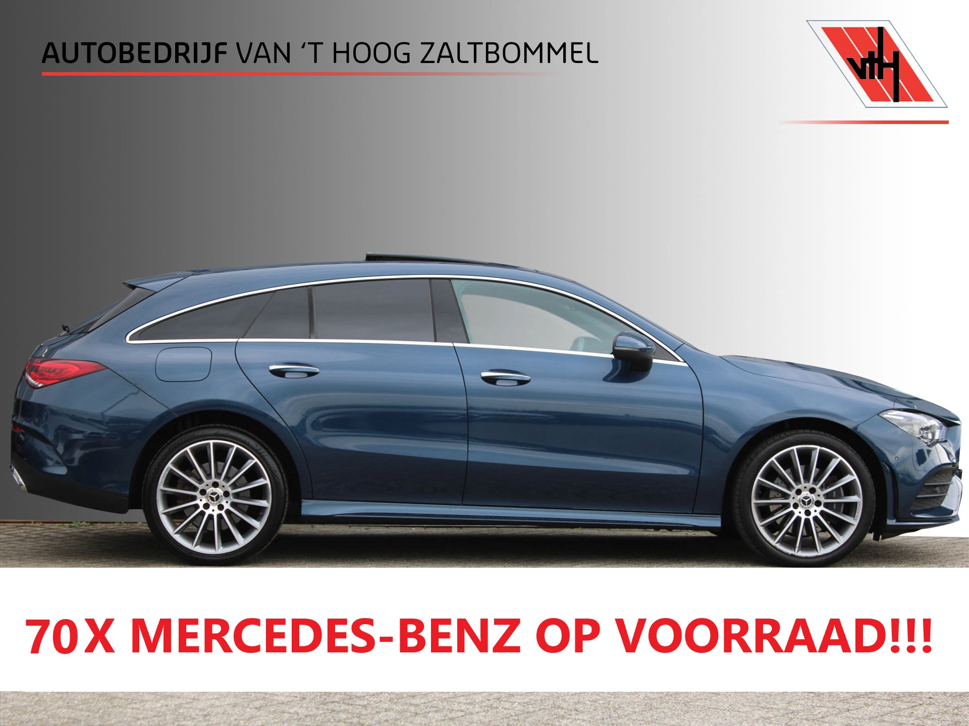 Mercedes-Benz CLA 2022 - Shooting Brake 250e AUT8 AMG Line PANORAMADAK SFEER CARPLAY KEY-LESS Go 19'' afbeelding 1
