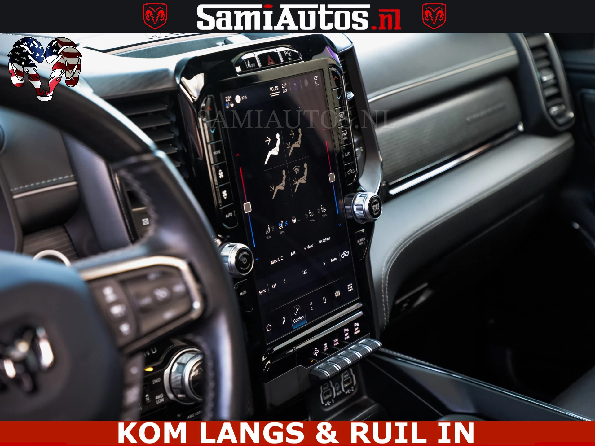 Dodge Ram Pick-Up 2023 - COBRA HULK PACK | 5.7 V8 402 PK | LIMITED EDITION | HUD | LUCHTVERING | BOM VOL | zdjęcie 15