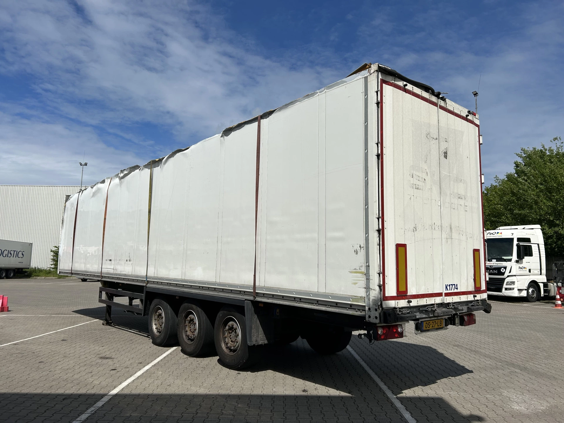 Schmitz Cargobull SCB S3B 2017 - / Roof - Dach - Dak Schade Bild 20