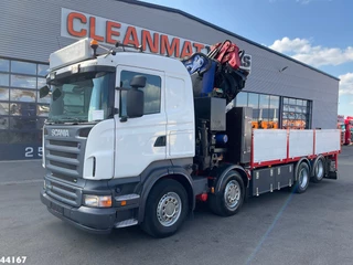 Scania R 2008 - 480 Amco Veba 95 Tonmeter laadkraan + Fly-Jib obrazek 5