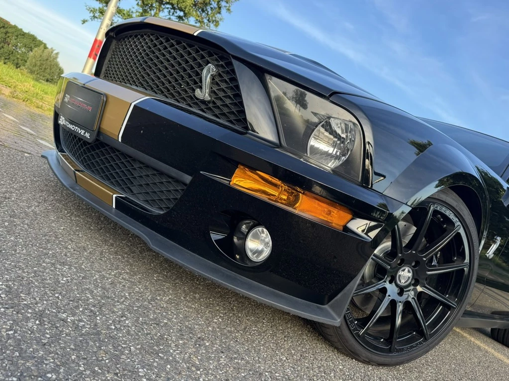 Ford Mustang 2009 - USA SHELBY GT500 5.4L V8 SUPERCHARGED, ORIGINEEL IN EUROPA GELEVERD, CLEAN CARFAX afbeelding 5