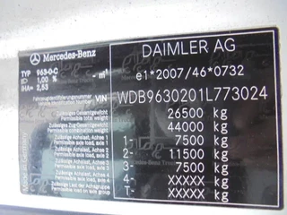 Mercedes-Benz Actros 2013 - 2542 6X2 obrazek 17