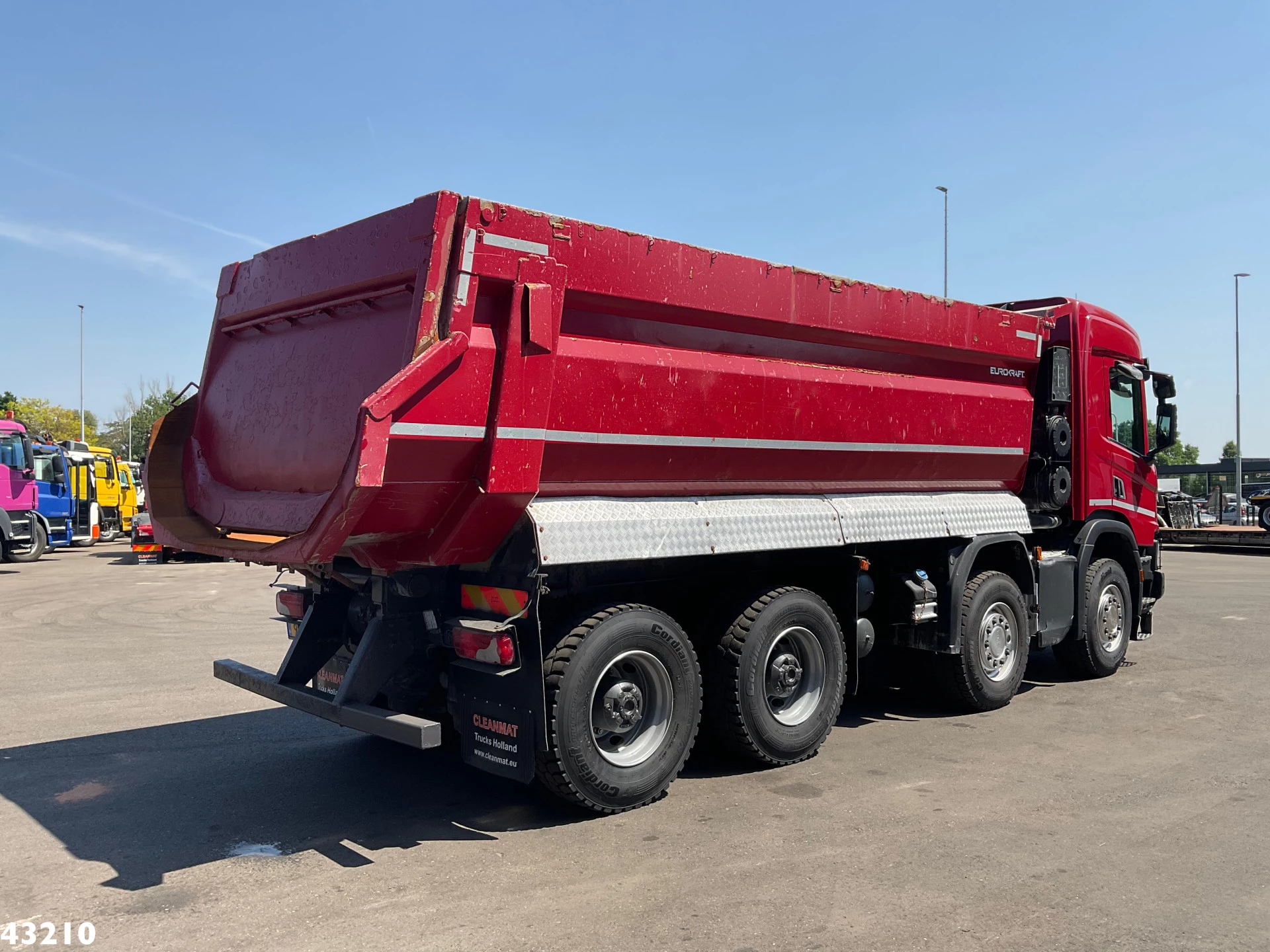Scania P 2019 - 410 8x4 Kipper afbeelding 5