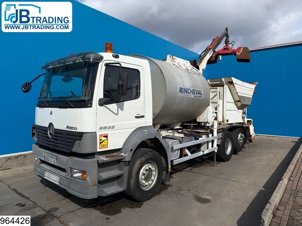 Mercedes-Benz Atego 2005 - 2533 6x2, PTO, Maxilift, asphalt sprayer afbeelding 1