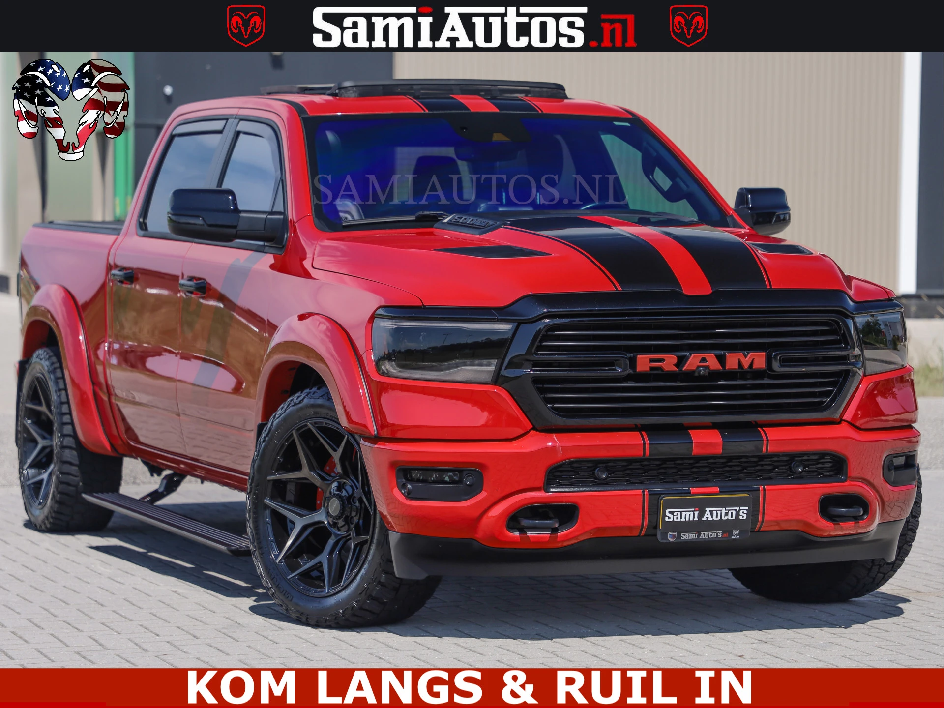 Dodge Ram Pick-Up 2024 - GT TRX PACK | 5.7 V8 HEMI | FLAME RED | HULK PACK | LUCHTVERING | MEGA DIK | DC | afbeelding 58