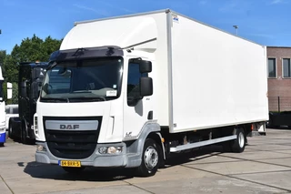 DAF LF 210 2016 - 4x2 + BOX - 374 TKM - AIRCO - CAMERA - WHEELBASE 540 CM - ELEVATOR - GOOD CONDITION - te koop