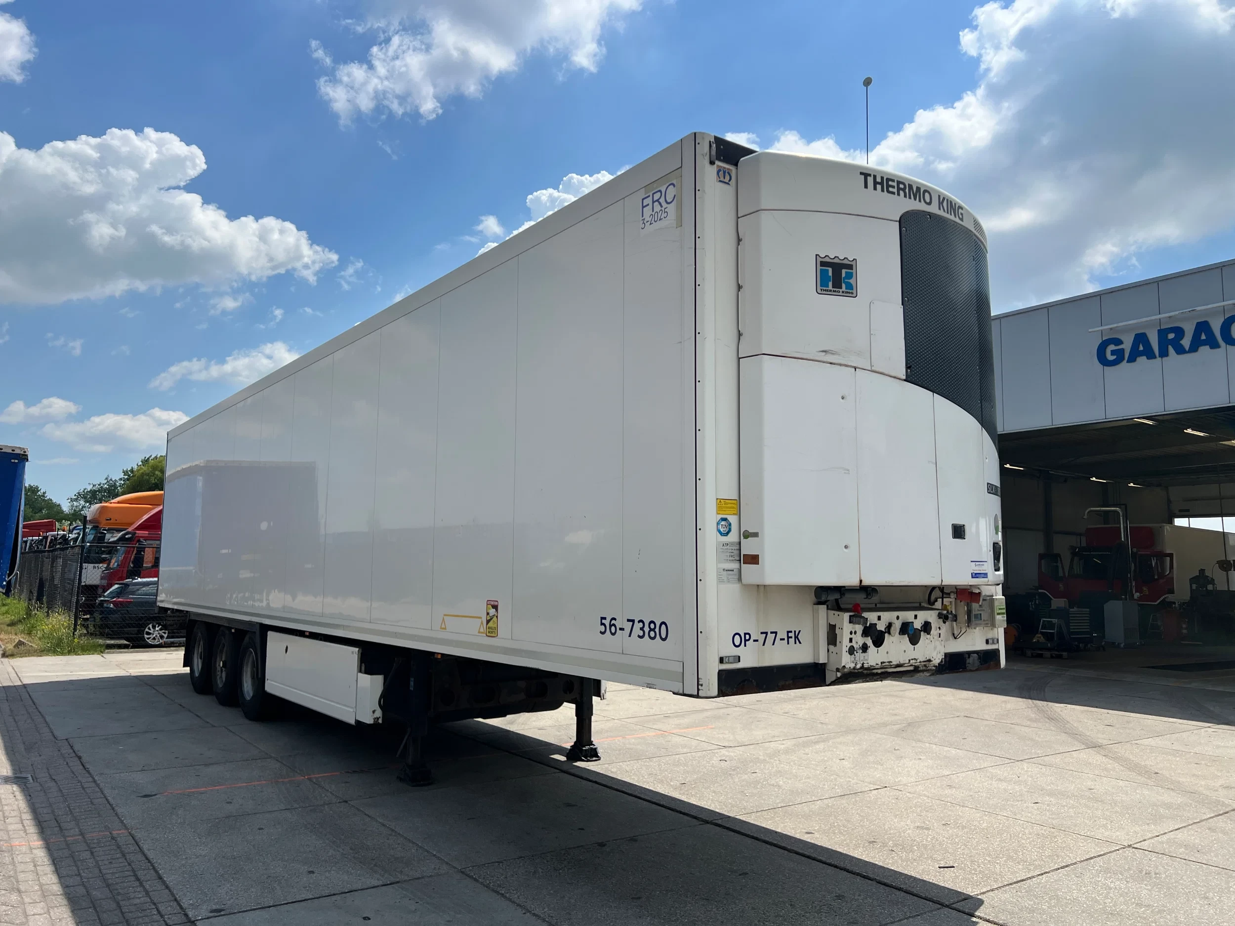 Krone 2016 - SD / Flower Trailer / Thermo King SLXe 300 / BPW + Drum immagine 6