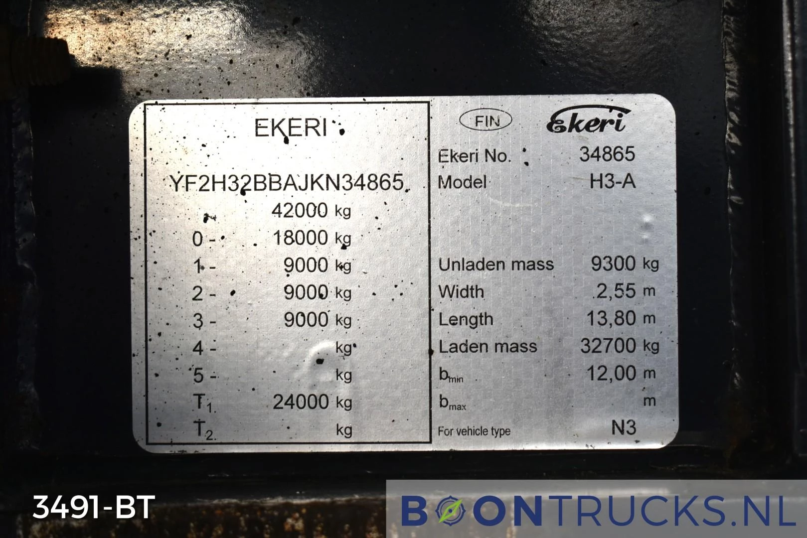 Ekeri H3-A 2018 изображение 32