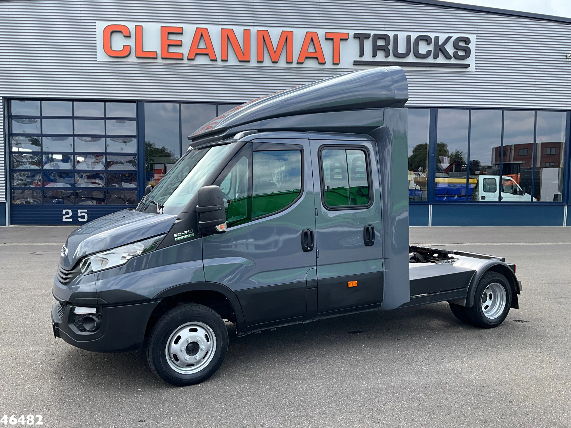 Iveco Daily 2019 - 50C21 + Kuiper KPRO54 gesloten laadbak BE-Combi Just 31.119 km! afbeelding 39
