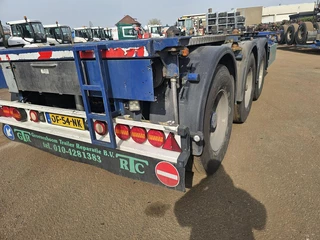 Van Hool 30 foot container chassis | tank container transport | saf Drum. 1998 - N/A obrazek 20