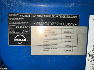 MAN 26.464 DFLC 8x4 Hiab 60 Tonmeter laadkraan + Fly-Jib! Just 336.074 km! 2003 - N/A zdjecie 31