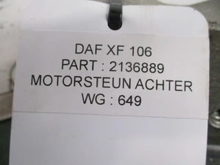 DAF 2019 - 2136889 Motor steun XF 106 Nieuwe R+L afbeelding 3 miniatuur