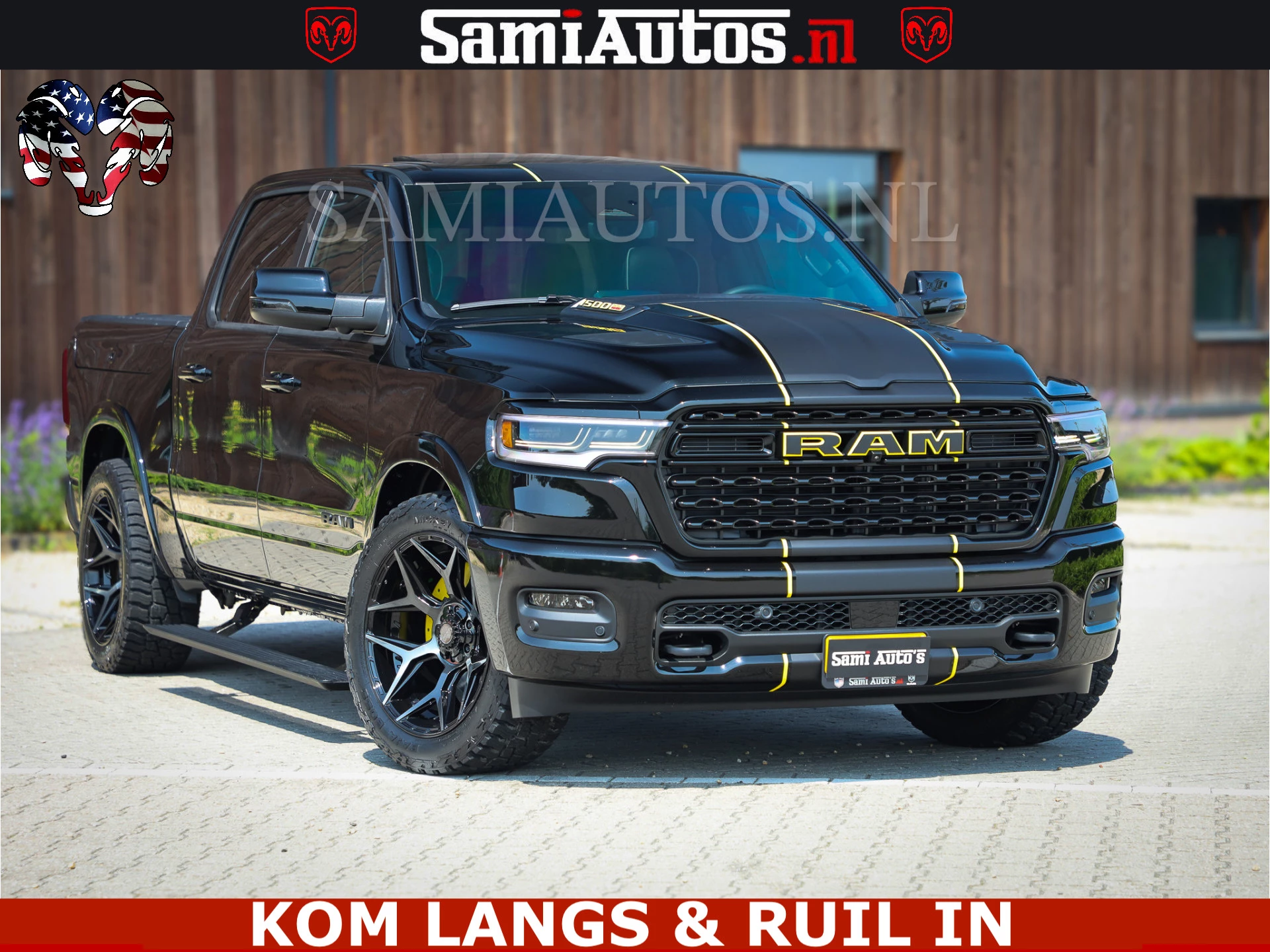 Dodge Ram Pick-Up 2024 - Limited Night Sport High Output 540HP 706Nm | Massage + Full Option | De Meest Luxe en Volle in zijn Klasse | zdjęcie 3
