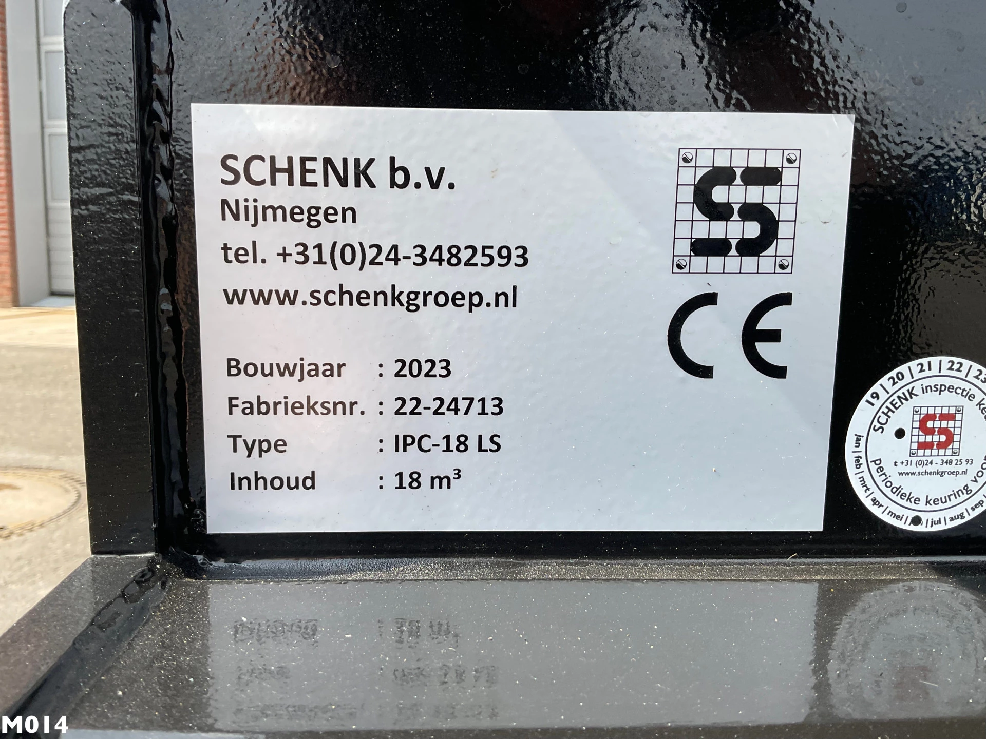 Schenk Perscontainer 18m³ 2023 imagen 8
