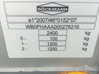 Böckmann N/A 2023 - PHA-P-V3016/240 2 Paards Paardentrailer, 32-WJB-1 obrazek 11