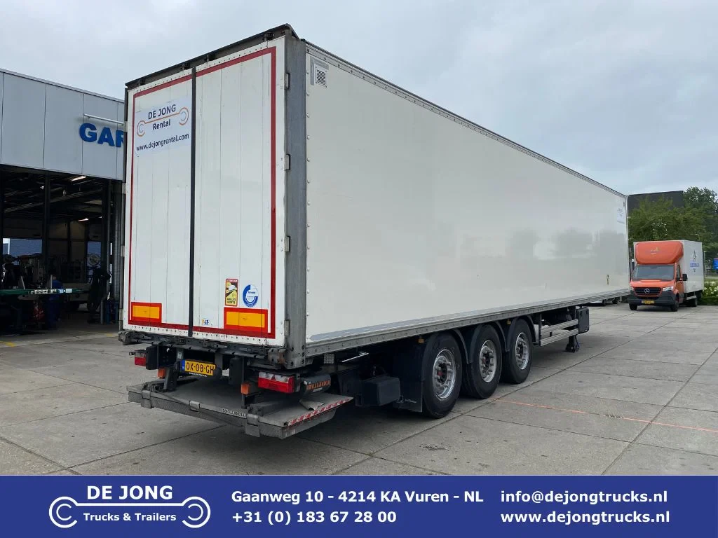 Lecitrailer 2022 - 3E20 / Closed Box / SAF Disc / Dhollandia Tail Lift imagen 1