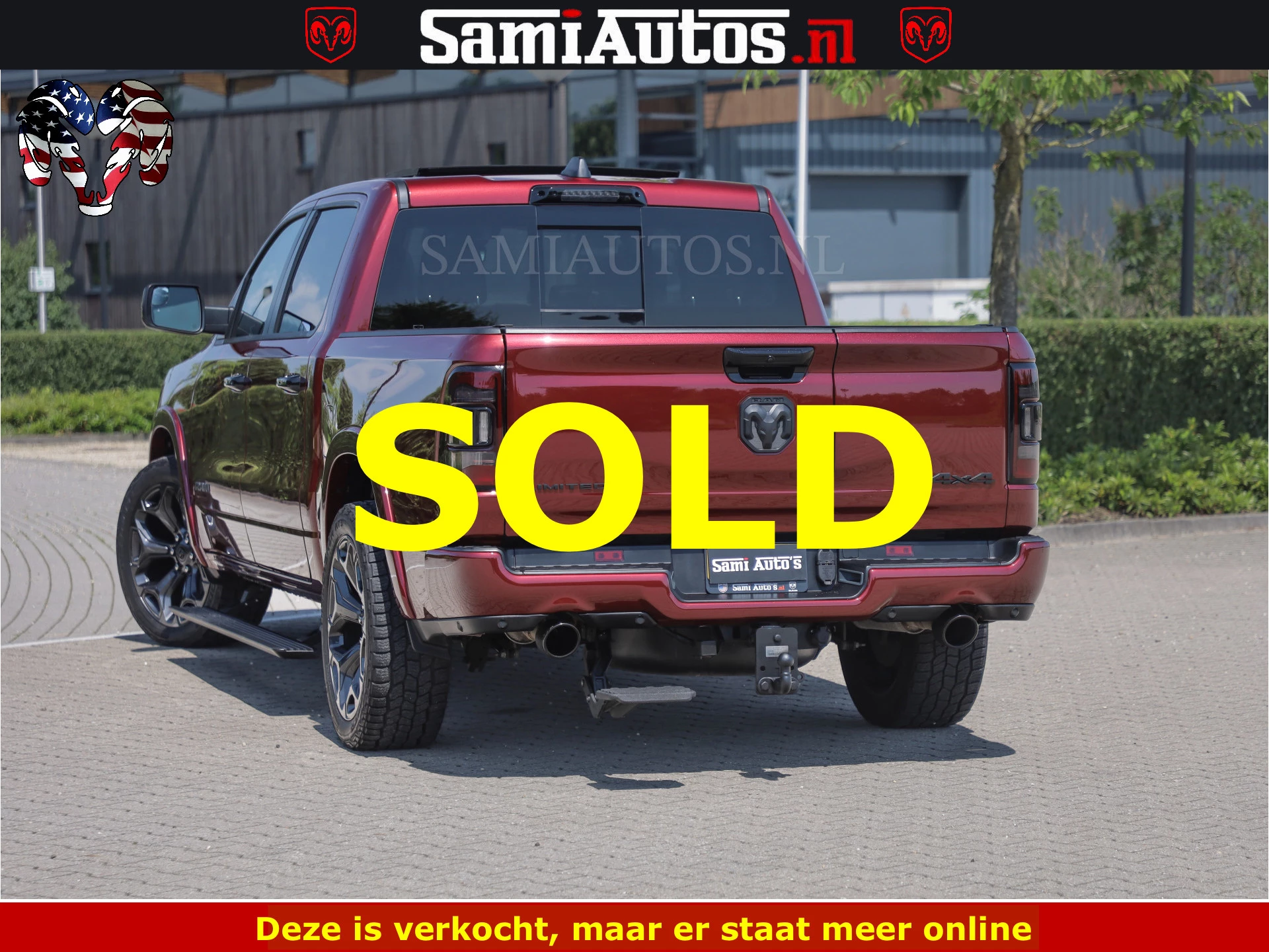 Dodge Ram Pick-Up 2024 - DELMONICO | LIMITED NIGHT 5.7 V8 | BOM VOL | HUD | LUCHTVERING | MEEST LUXE DUBBELE CABINE | 5 PERSOONS | obrázek 25