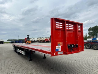 KAESSBOHRER N/A 2026 - new and unused Heavy-Duty flatbed / 690cm extendable / steering axle / lift axle / twistlocks / timberstakes / NL-trailer / APK: 04-2027 bild 49