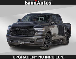Dodge Ram Pick-Up 2026 - LIMITED 5.7 V8 HEMI | €79.950 excl excl | MAXIMAAL UITGERUST | NIEUWE KLEUR Granite Crystal Pearl met Ebony Red interior seats | afbeelding 1 miniatuur
