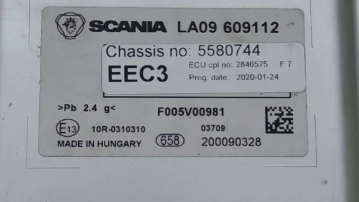 Scania - Electrical System EEC3 regeleenheid Scania afbeelding 2