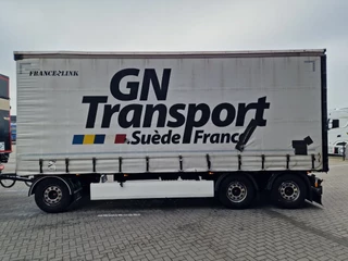 DAF XF480 2019 - SSC 6x2*4 - Tautliner - Full air - Night clima + Krone 3 axle trailer 2015 afbeelding 12