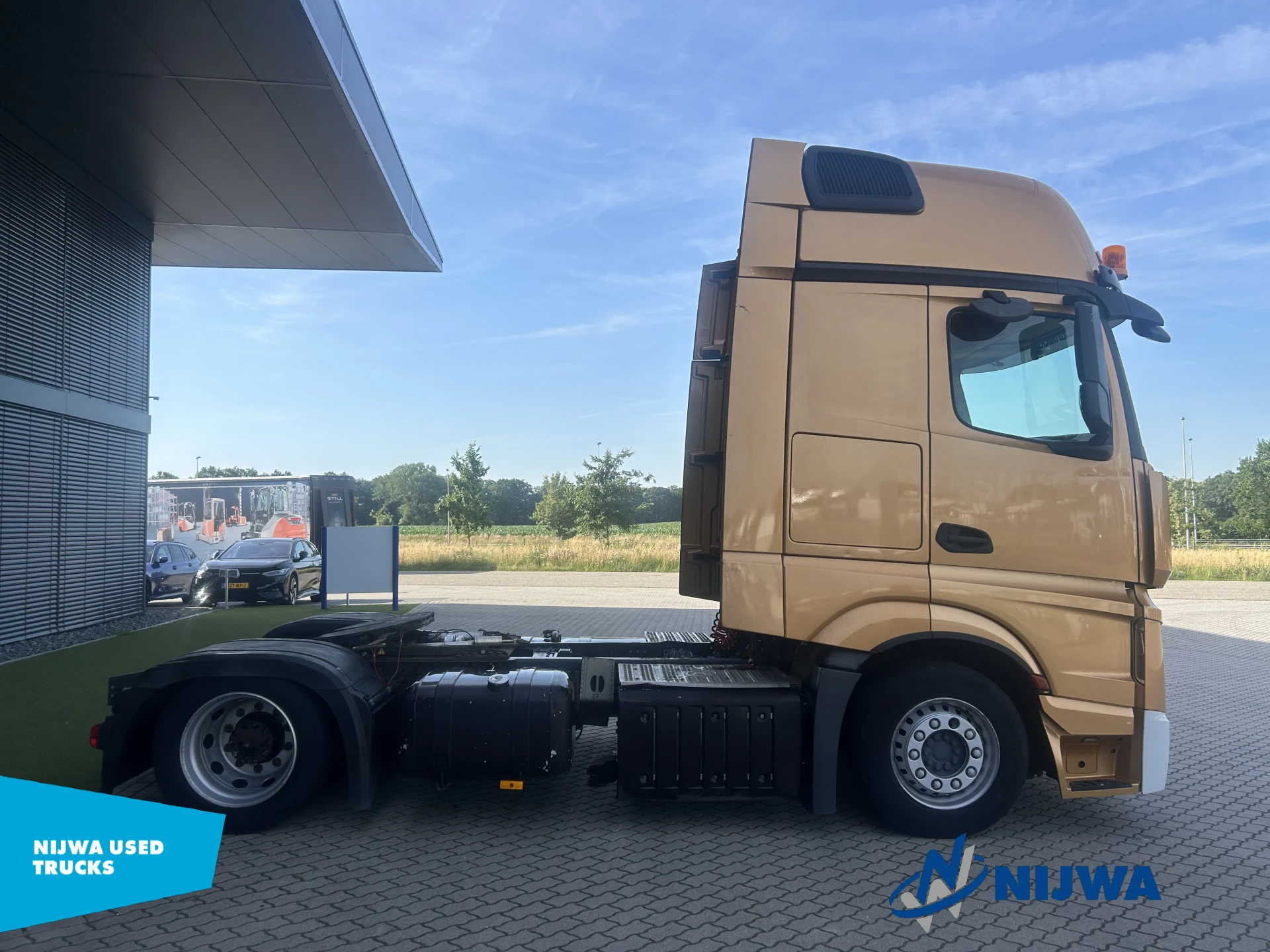 Mercedes-Benz Actros 2015 - 963-4-A 4x2 Hefschotel + Standkachel afbeelding 7