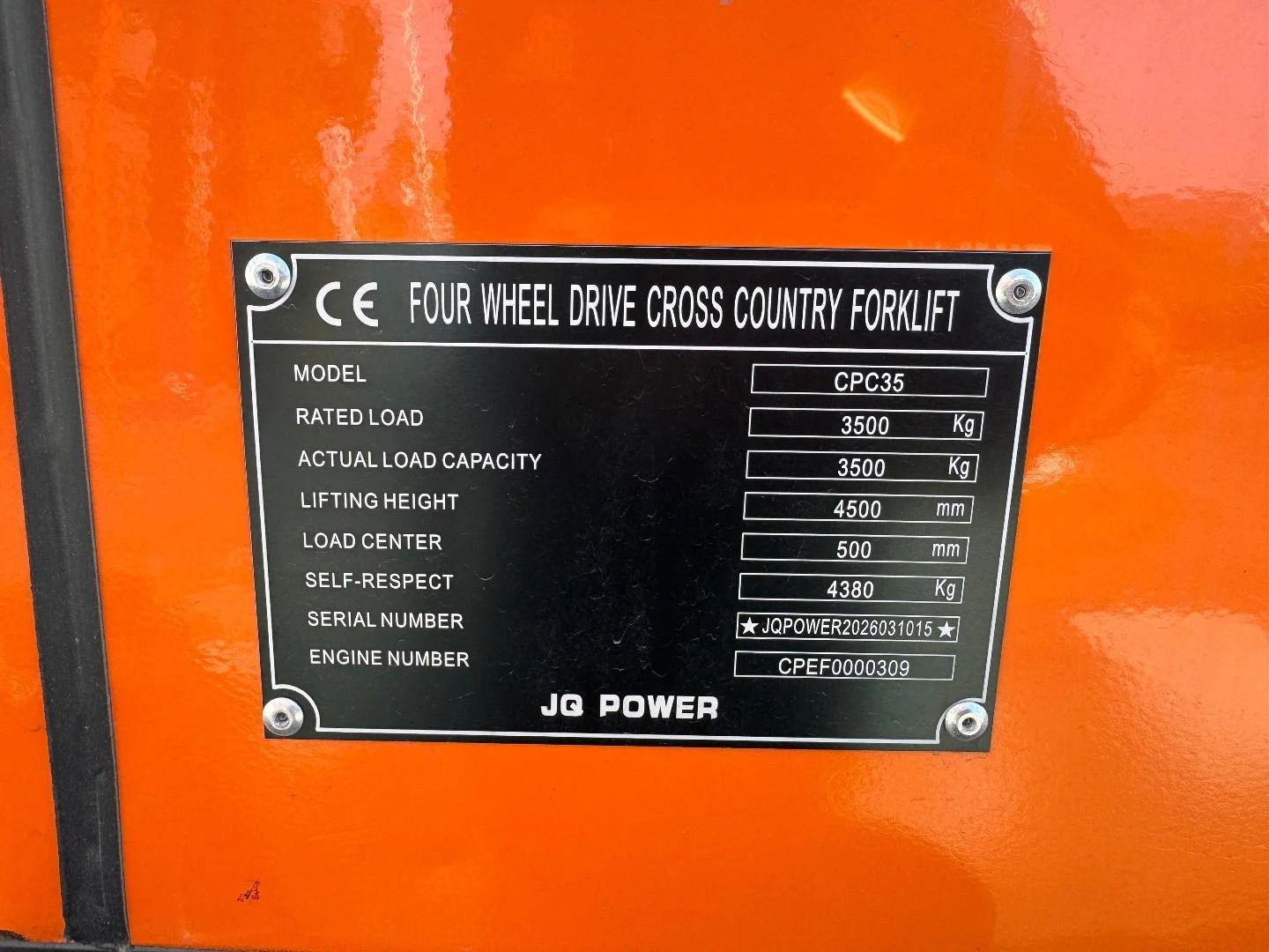 JQ POWER CPC35 4X4 2026 afbeelding 18
