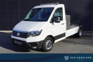 Volkswagen Crafter 2021 - 177pk Automaat BE-Trekker 8 Ton Dubbellucht Navigatie Trekhaak Apple carplay Gereedschapskist na sprzedaż
