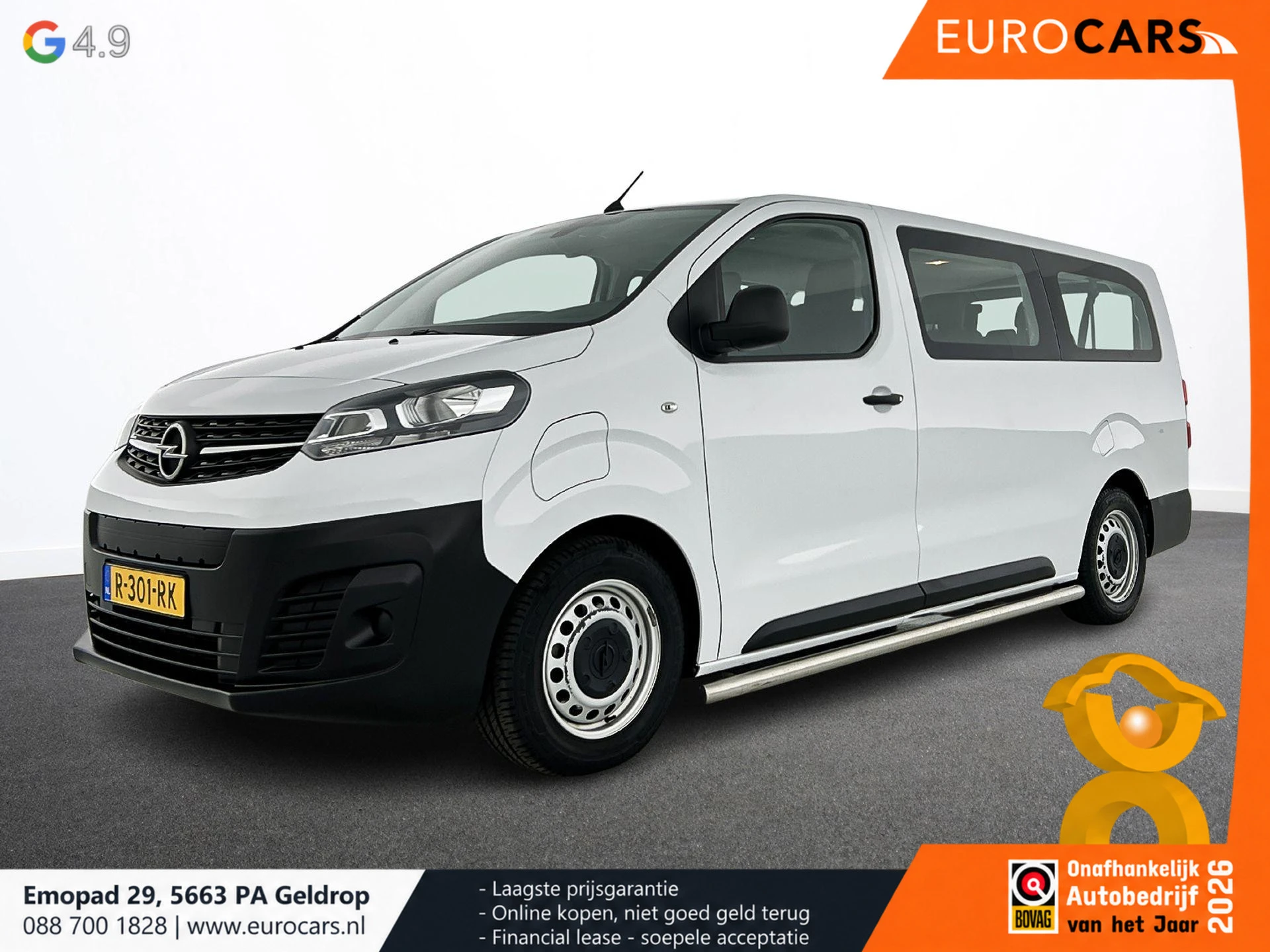 Opel Vivaro-e 2022 - Combi L3H1 75 kWh afbeelding 1