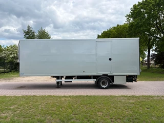VAN 800-1D/225 LZC 2007 - Be oplegger 8 TON met laadklep 750 kg afbeelding 1