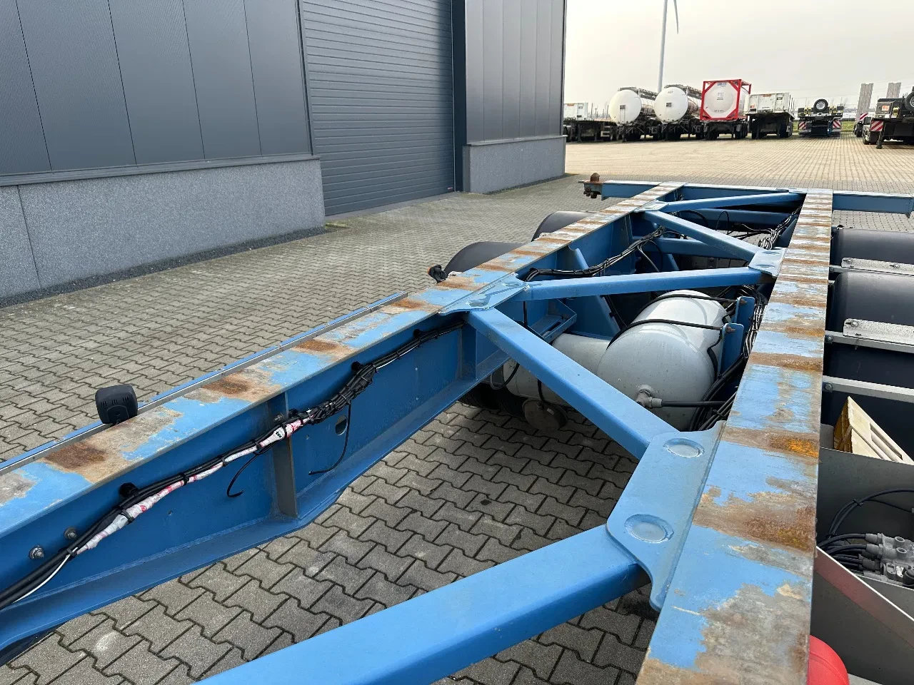Van Hool 2014 - 3-assige aanhanger / 20FT / BDF / schijfremmen / ALCOA / liftas / NL-aanhanger image 8