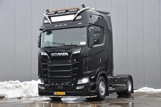 Scania S 2018 - S650 V8 NGS 4x2NB - HYDRAULIC SYSTEM - RETARDER - FULL AIR - PARK. AIRCO - LEATHER SEATS - 4 POINT AIR SUSP. REAR - LED - te koop