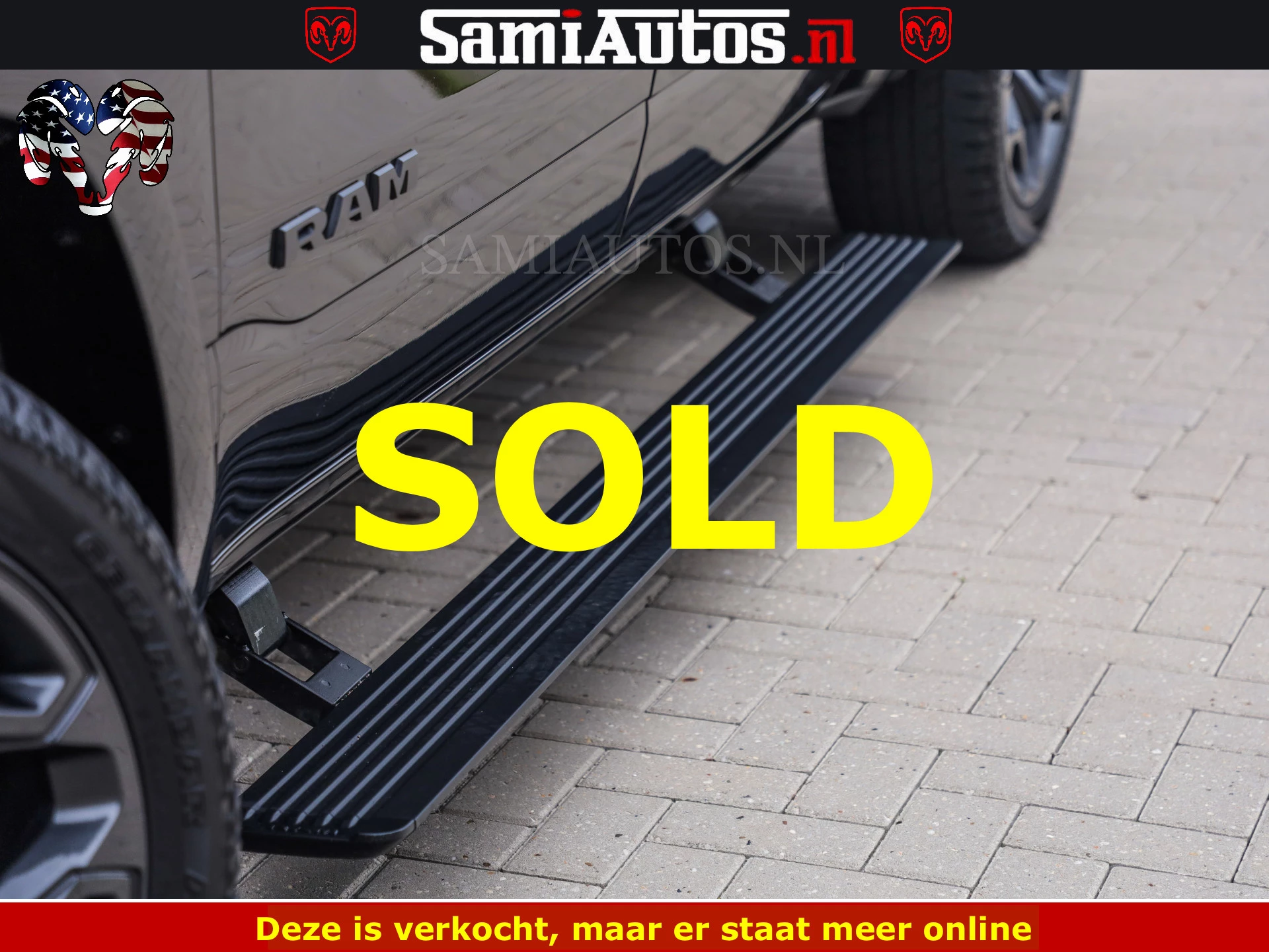 Dodge Ram 1500 2022 - LIMITED NIGHT | BOM VOL | HUD | MWK | LUCHTVERING | PANODAK | afbeelding 14