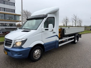 Mercedes-Benz Sprinter 2014 - 516CDI Kipper/Afzet systeem + EFFER 28/2S Kraan Airco Trekhaak Remote Control EURO 6 MARGE obrazek 4