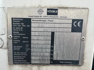 Vögele Super 1800-3i 2015 - N/A bild 46