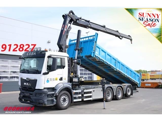 MAN TGS 2023 - 35.510 8X4 Kipper Hiab X-Hipro 232 E-3 119.097 km! zu verkaufen