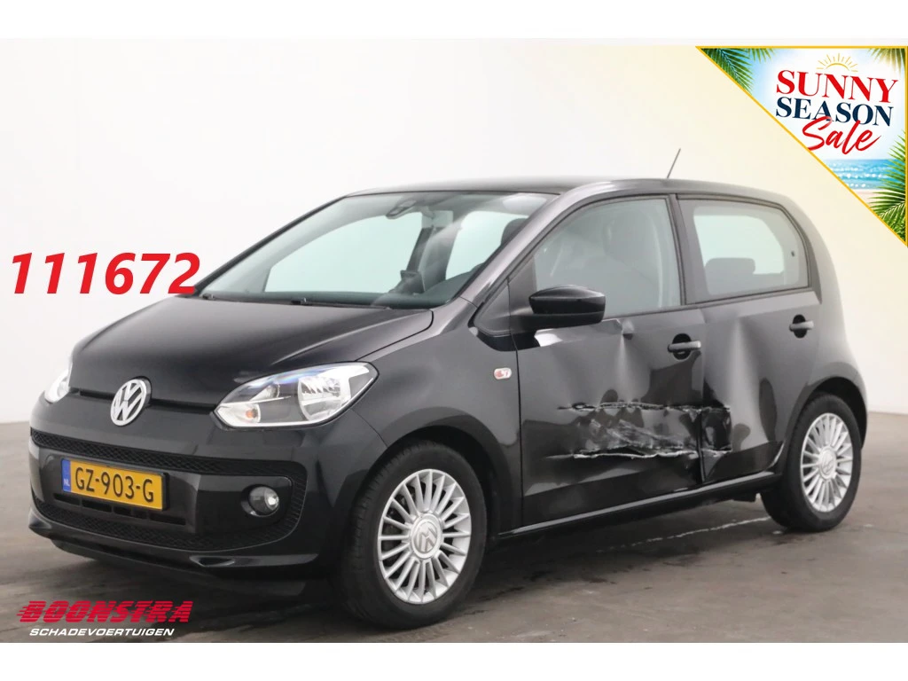 Volkswagen up! 2015 - 1.0 high up! 5-Drs Clima Navi Cruise LMV 17.491 km! afbeelding 1