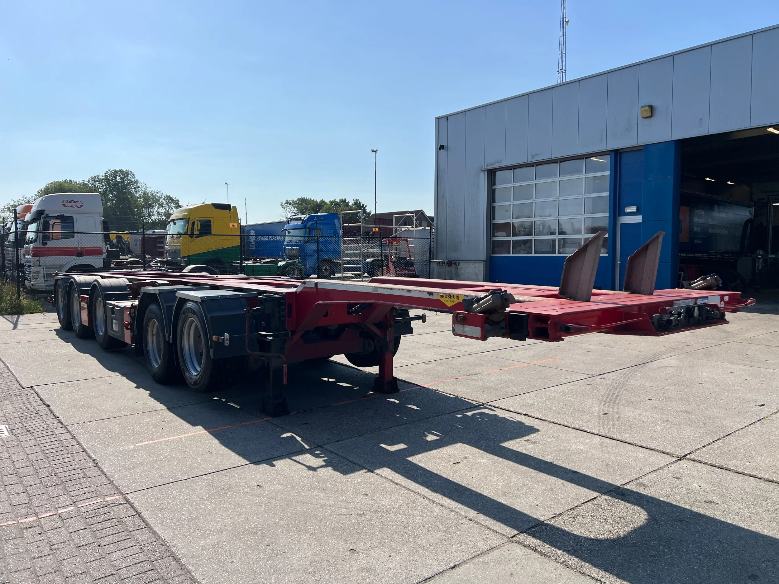 Broshuis 2017 - 2 Connect 5 AKCC / 5 Axles / 3x Steering / 4x Lift Axle afbeelding 5