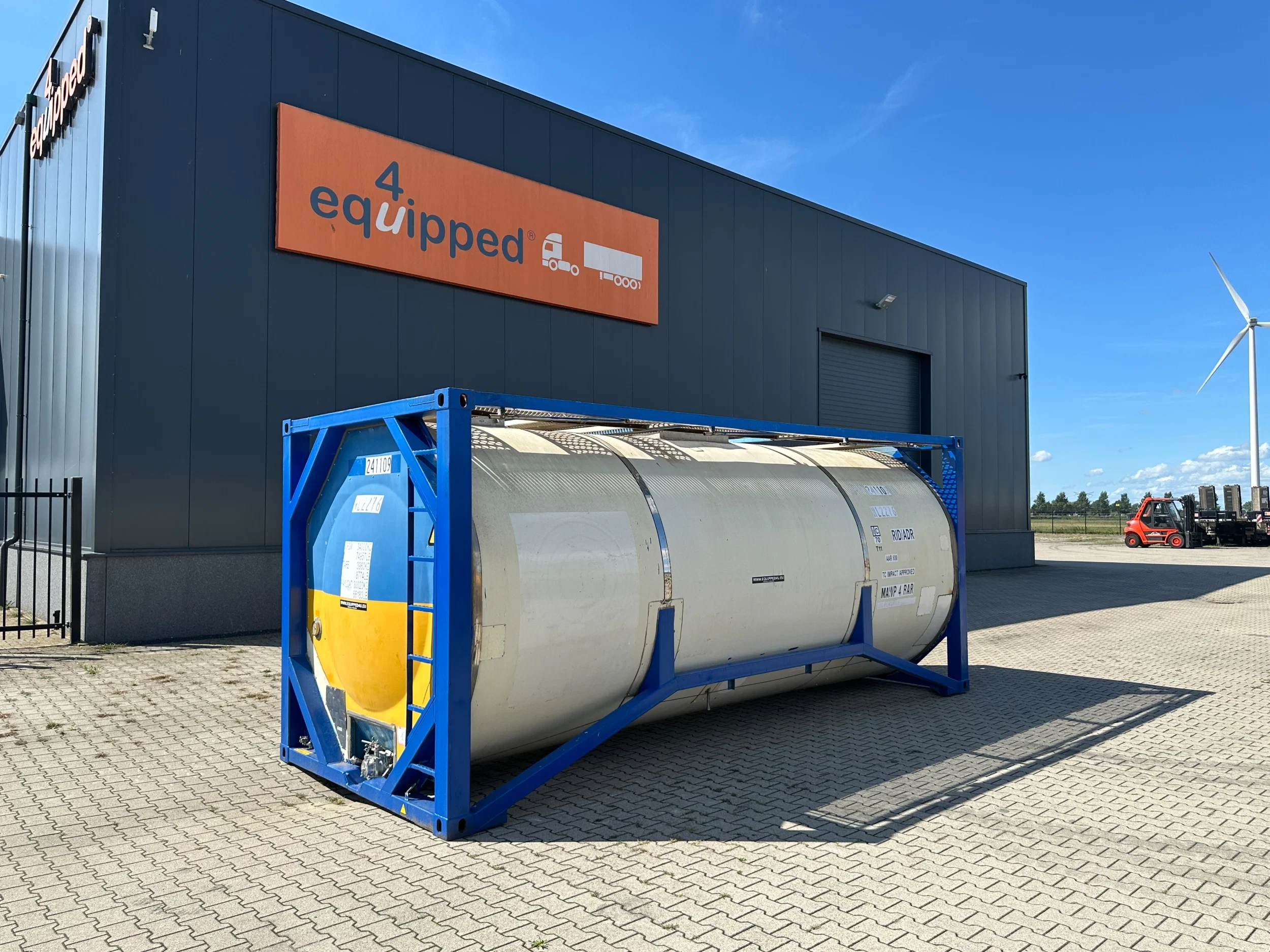 Welfit Oddy 1996 - 20FT ISO / 24.050L / 1-COMP / UN PORTABLE T11 / valid 5Y/CSC-inspection till 02/2028 obrázek 1