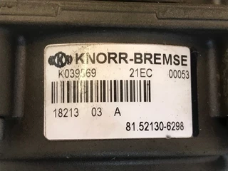 MAN N/A 2018 - 81.52130-6298 FOOT BRAKE VALVE K039569 image 4
