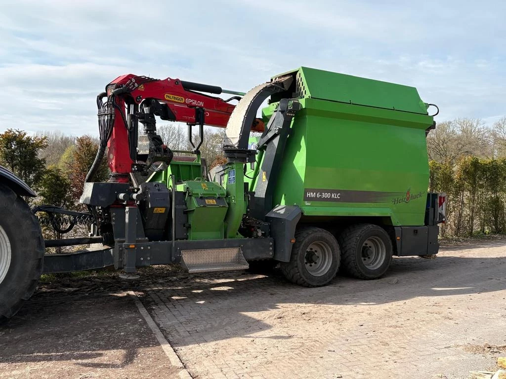 Heizohack 2017 - HM 6-300 KLC 13 chipper combi Bild 1