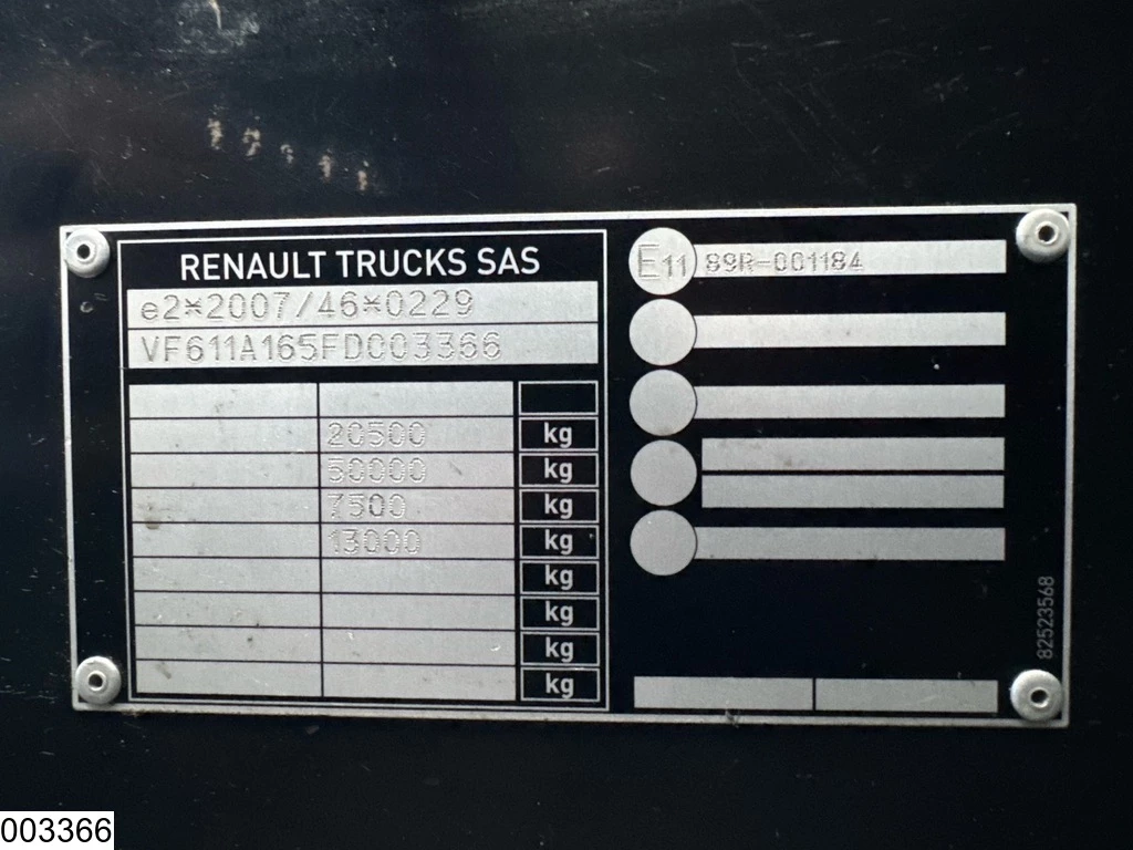 Renault 2014 - T 380 EURO 6, Retarder, Standairco immagine 7