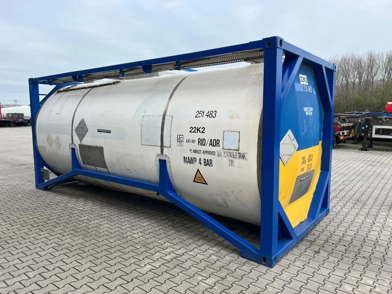 Welfit Oddy 1997 - 20FT ISO, 24.930L / 1-COMP / T11 / valid 5Y/CSC-inspection till 09/2028 afbeelding 29