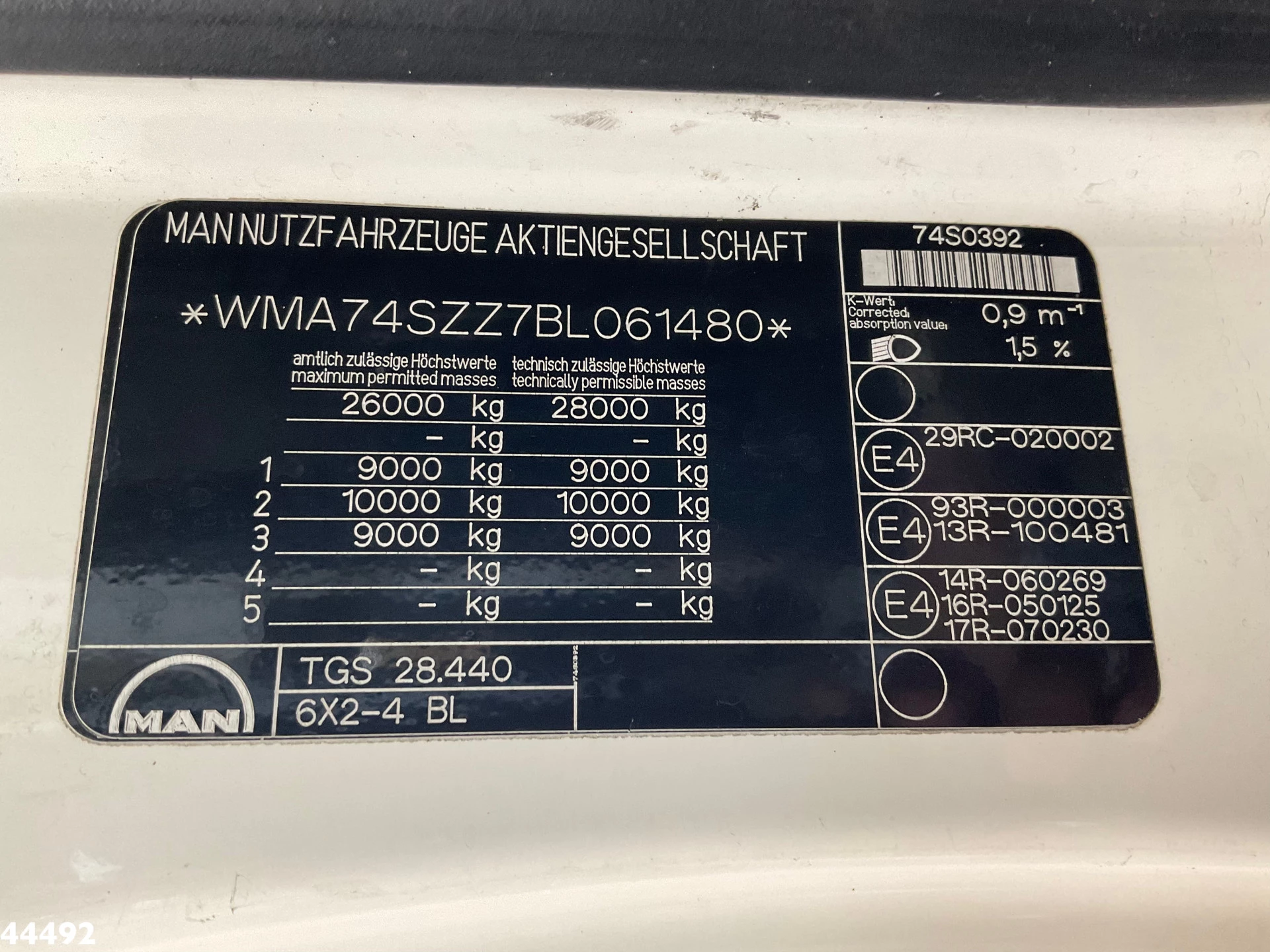 MAN TGS 2011 - 28.440 FFG Flensburger 12,5m³ Saug/Spul combi Waterrecycling zdjęcie 32